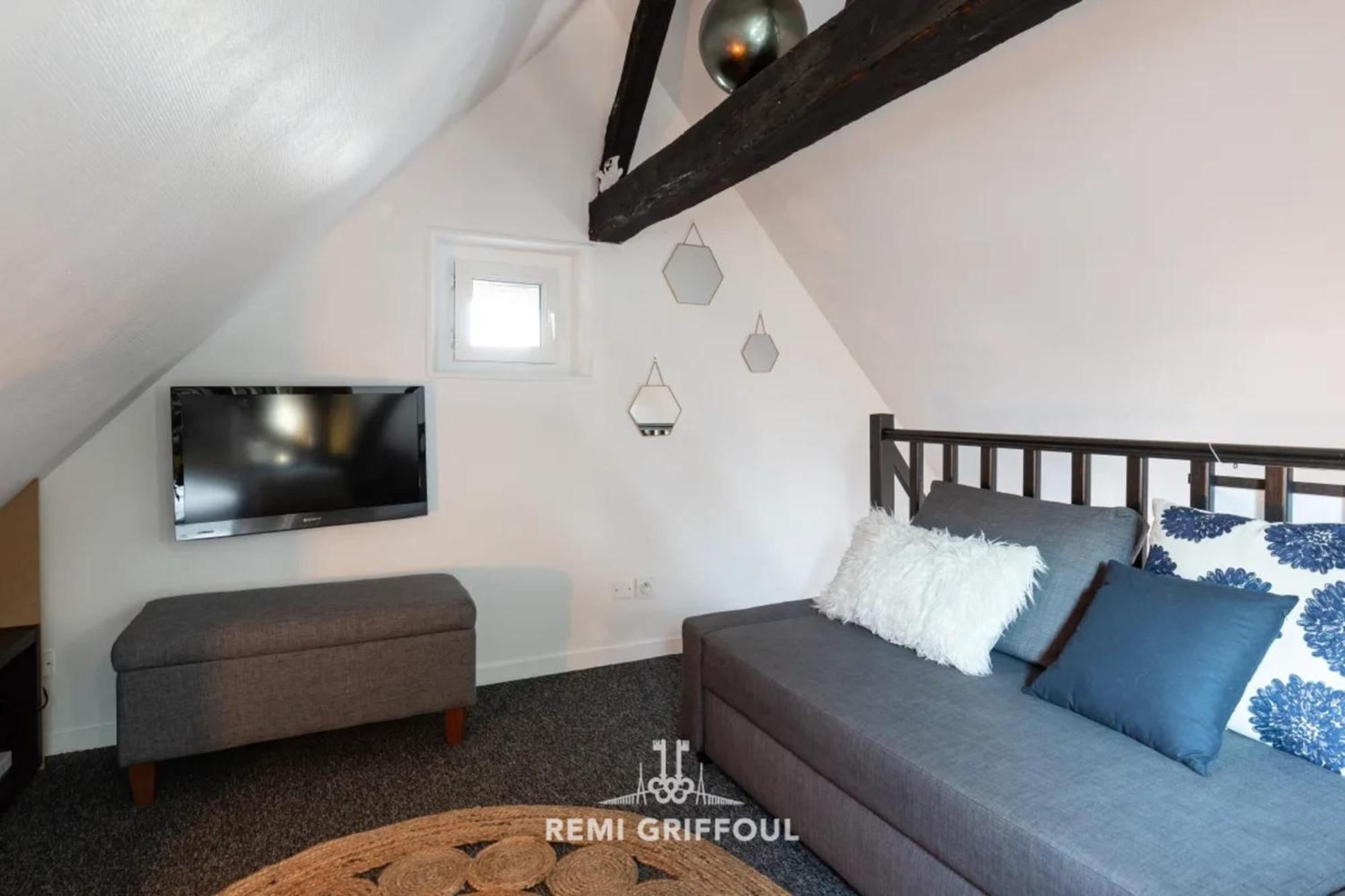 Le Phare Bleu Center & Beach 2 To 4 Guests 翁弗勒尔 外观 照片
