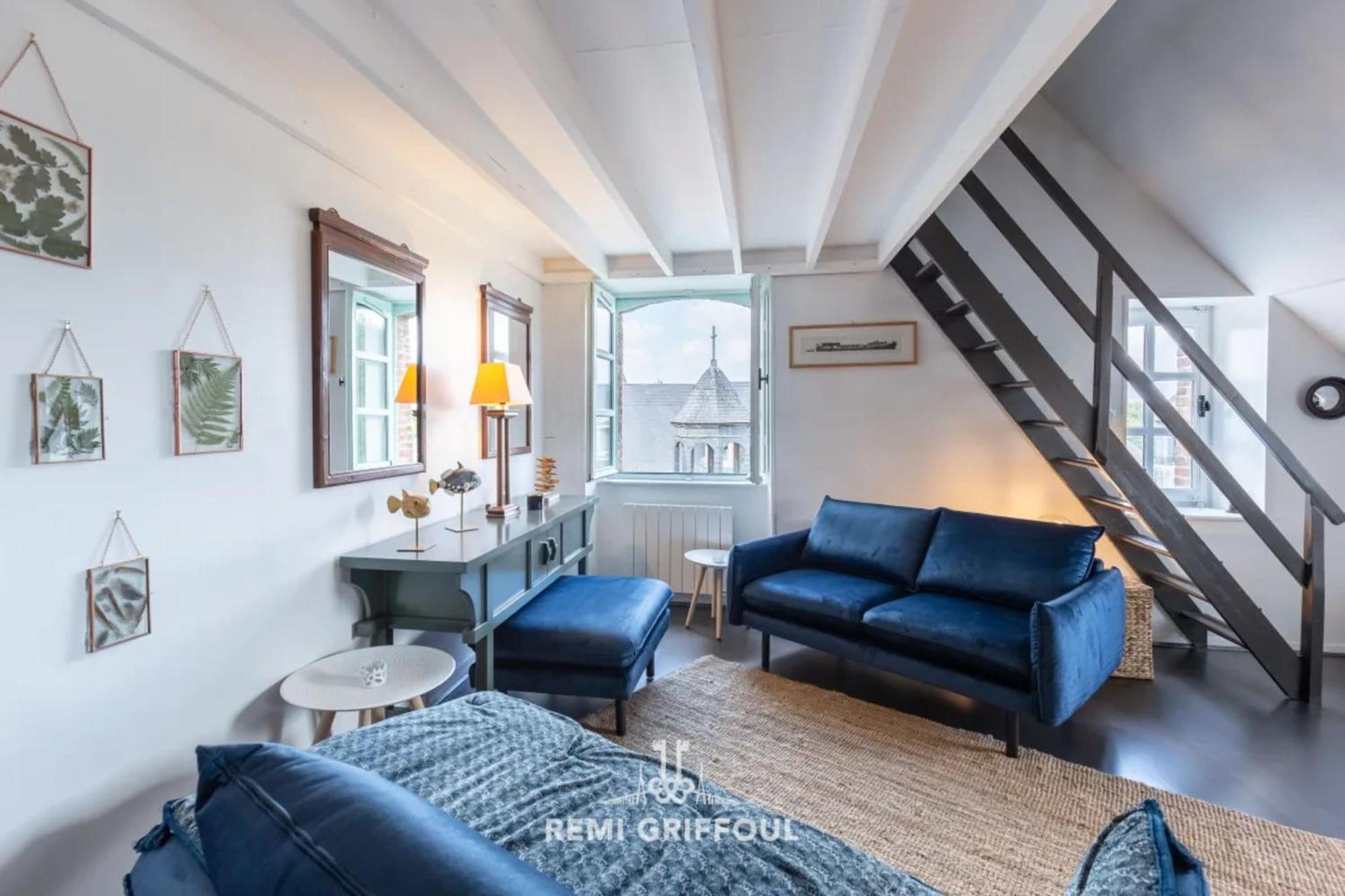 Le Phare Bleu Center & Beach 2 To 4 Guests 翁弗勒尔 外观 照片