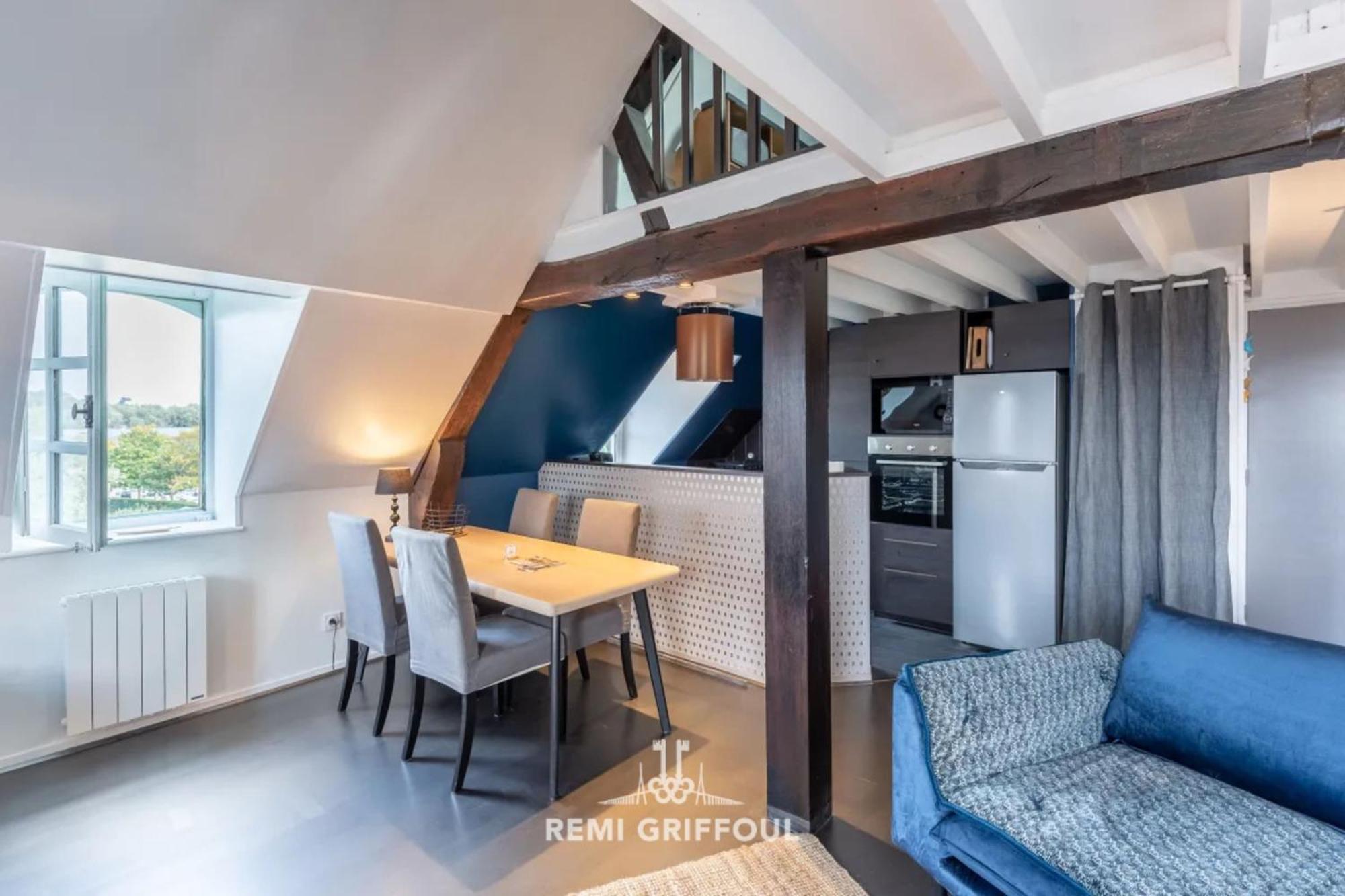 Le Phare Bleu Center & Beach 2 To 4 Guests 翁弗勒尔 外观 照片